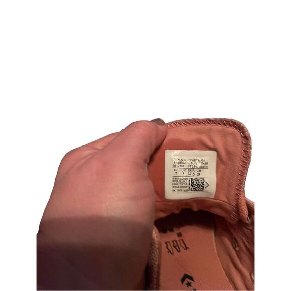 Converse All Star Womens Reddish Shoreline Slip On Sneakers Shoes Size 7 - Picture 9 of 13